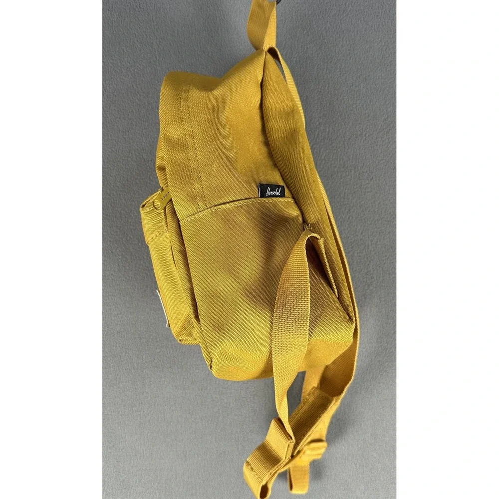 Herschel Mini Backpack Yellow Gold Nova Canvas Travel Compact Daypack Festival